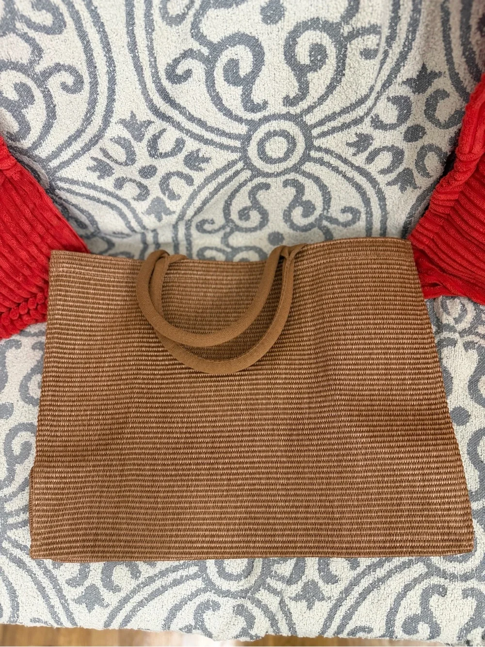Burberry rattan tote